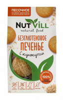 Песочное печенье без сахара NutVill с кунжутом безглютеновое, 85 г 